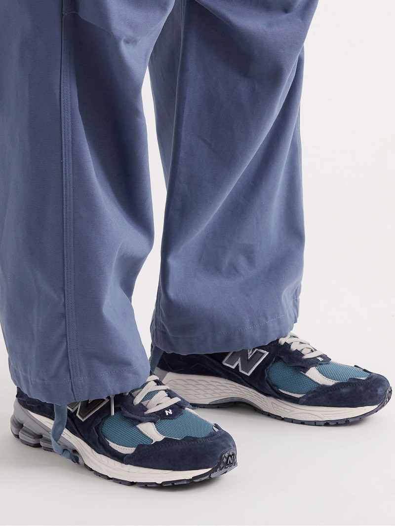 New Balance 2002R Leather-Trimmed Suede and Mesh Sneakers outlook