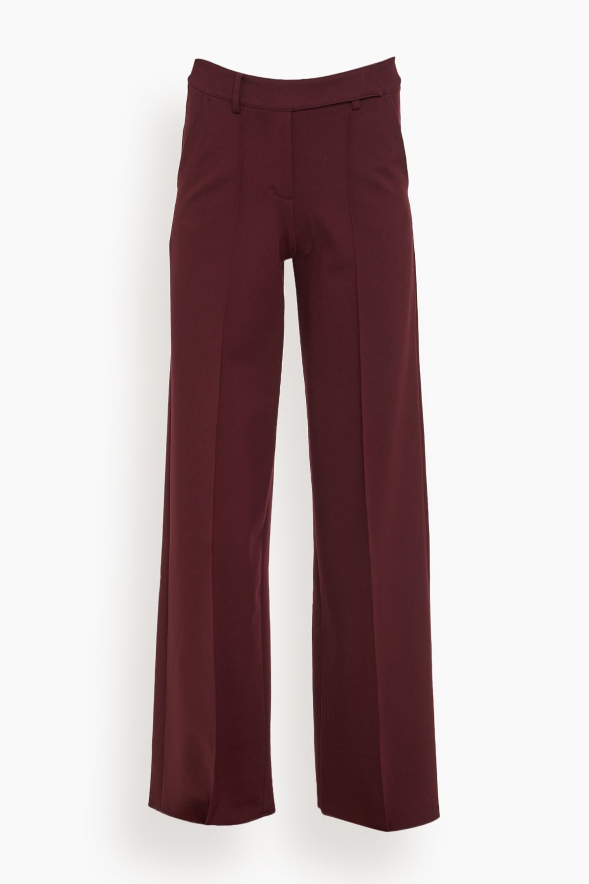 Emotional Essence Pants in Dark Burgundy - 1