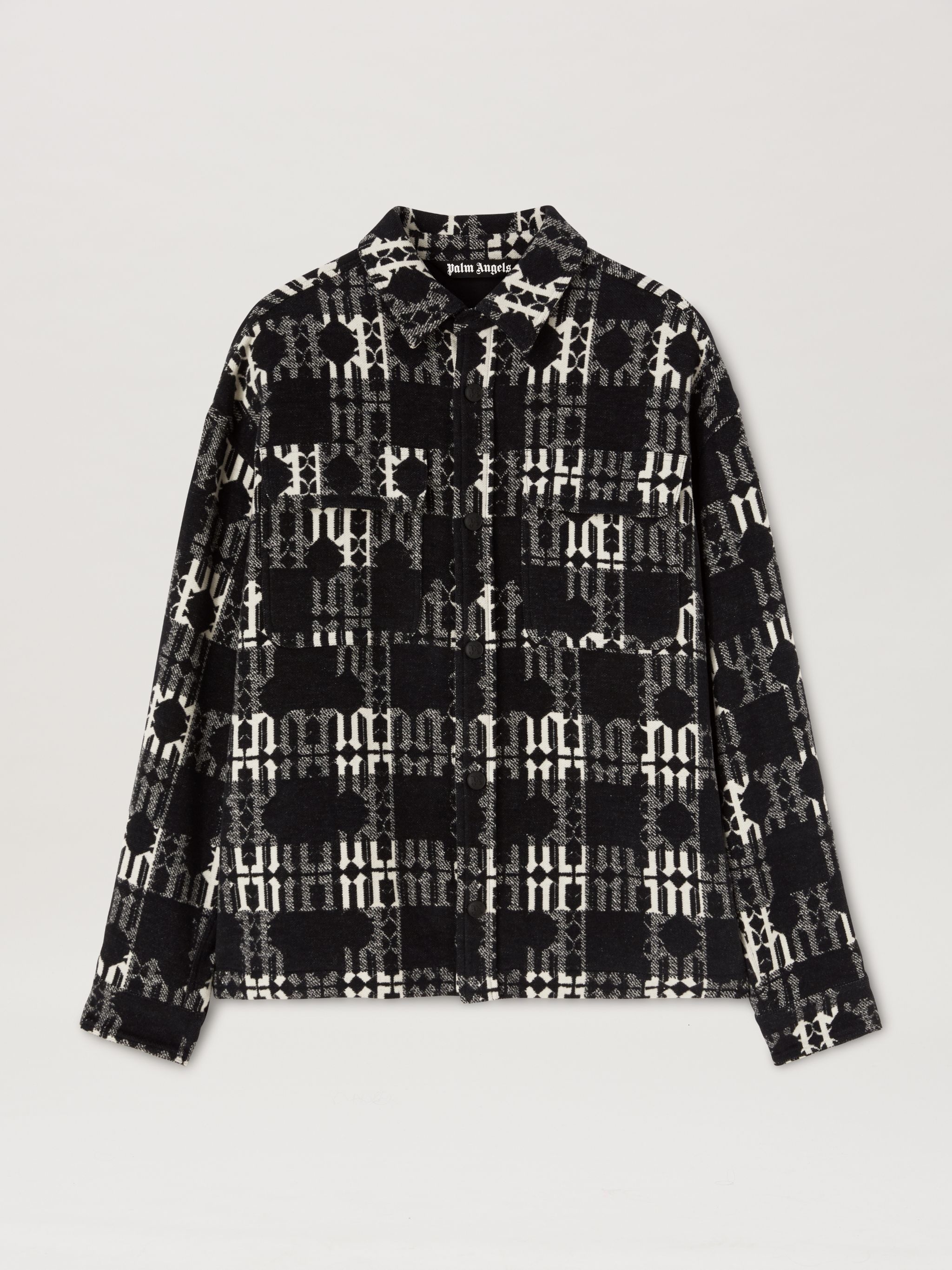 CHECKED OVERSHIRT monogram - 1