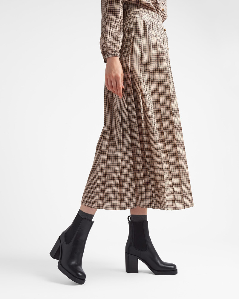 Prada Leather booties outlook