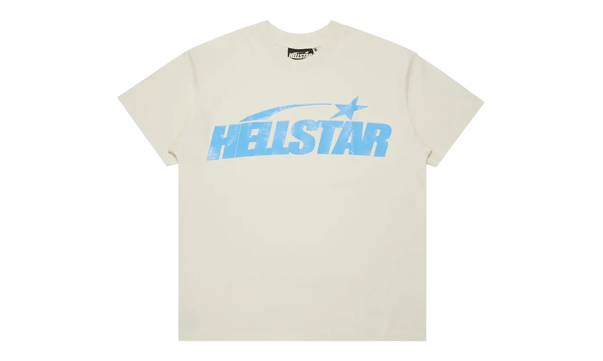 Classic T-Shirt Gel Print "White/Blue" HSR282 - 1