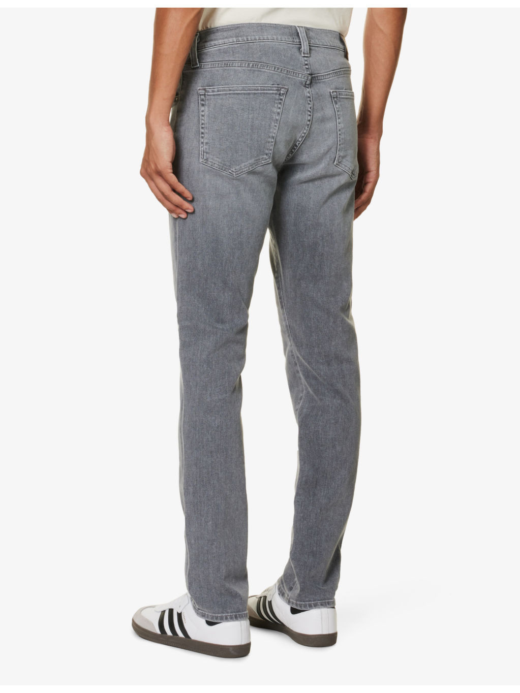 London slim-fit stretch-denim jeans - 4