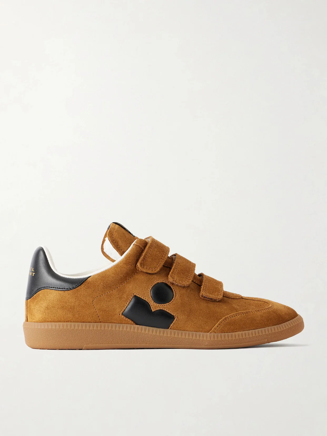 Beth Leather-trimmed Suede Sneakers - 1