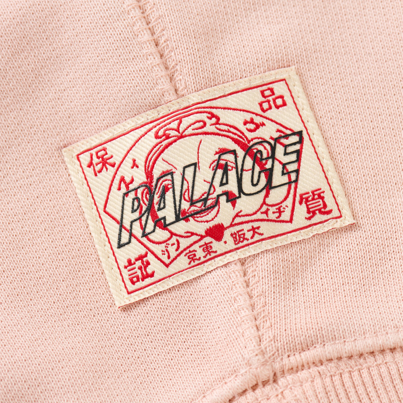 PALACE EVISU CREW MISTY PINK 3