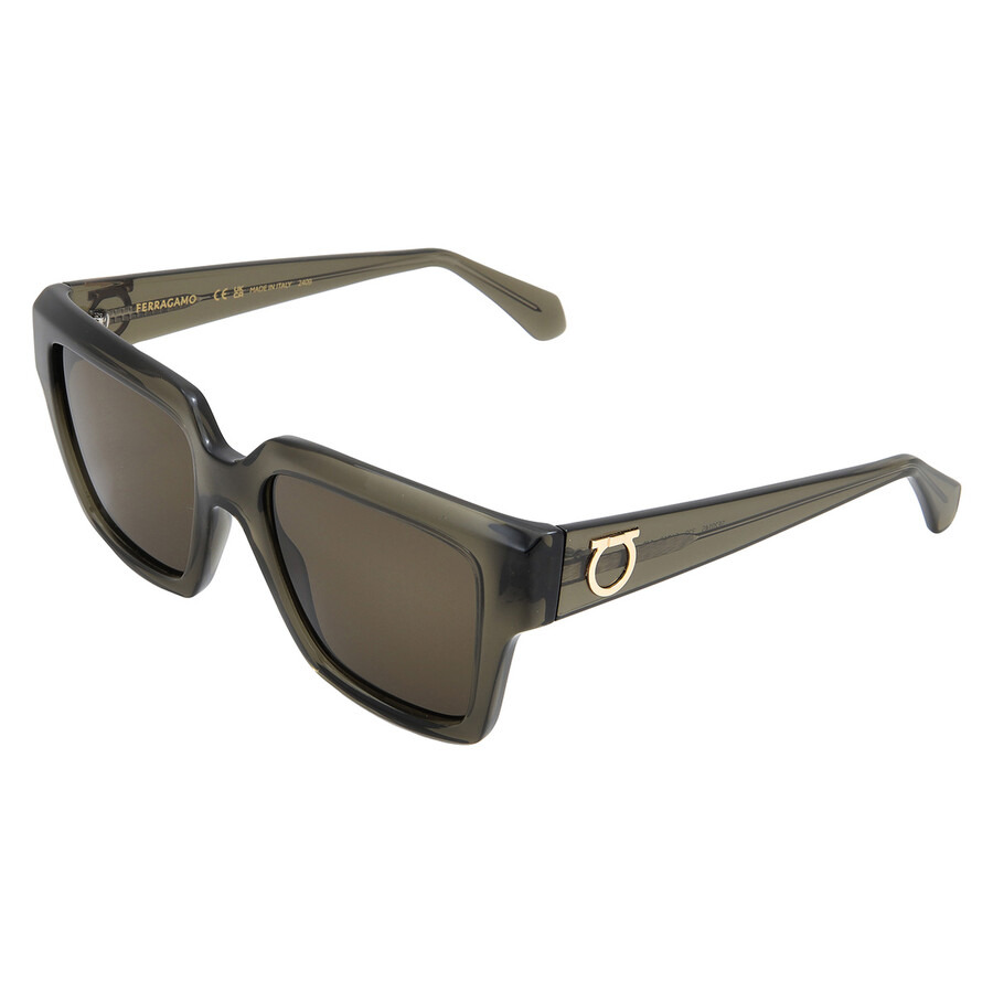 Ferragamo Pink Square Ladies Sunglasses SF2014S 320 54 - 4