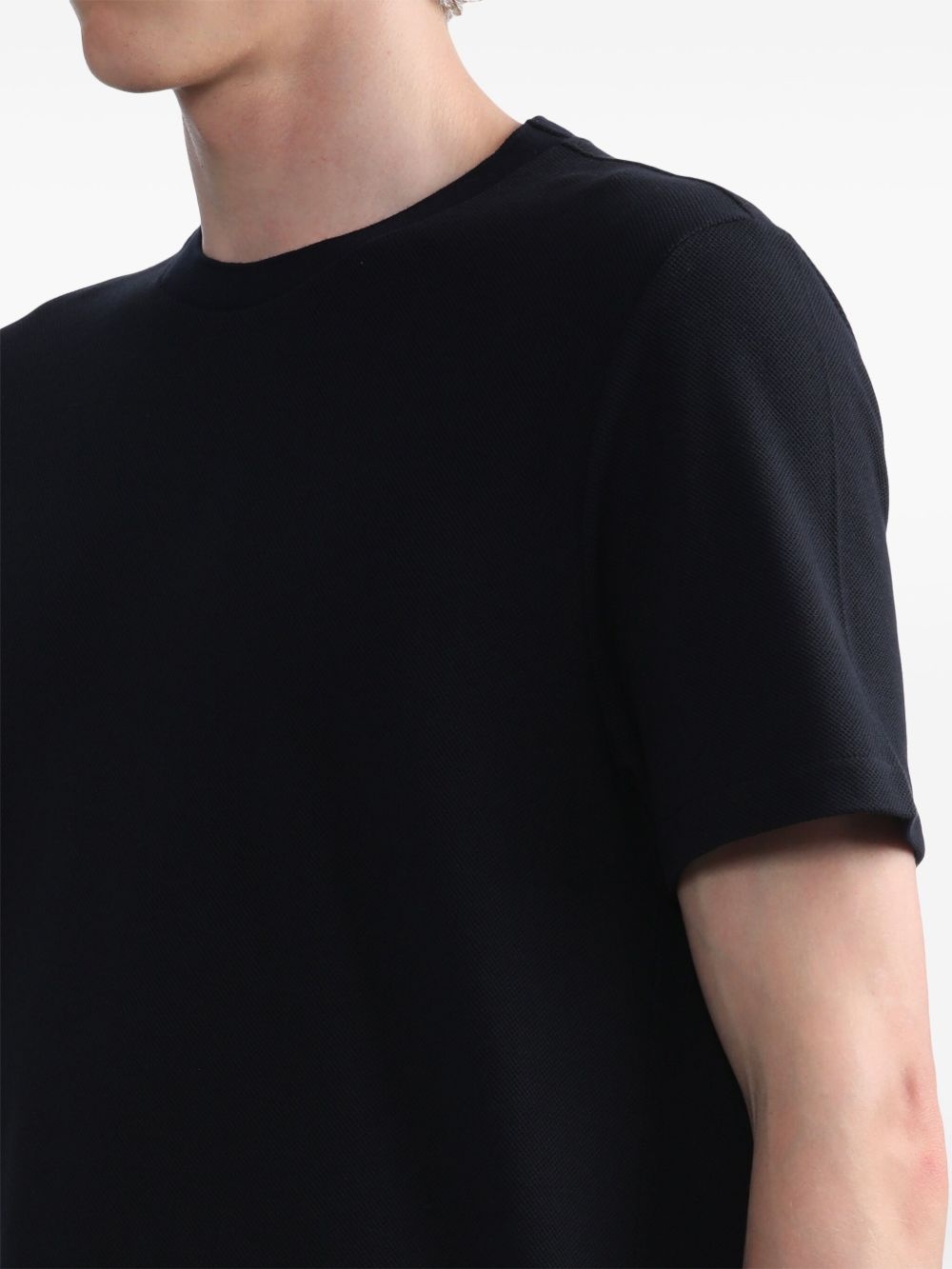 RWB stripe piqué T-shirt - 5
