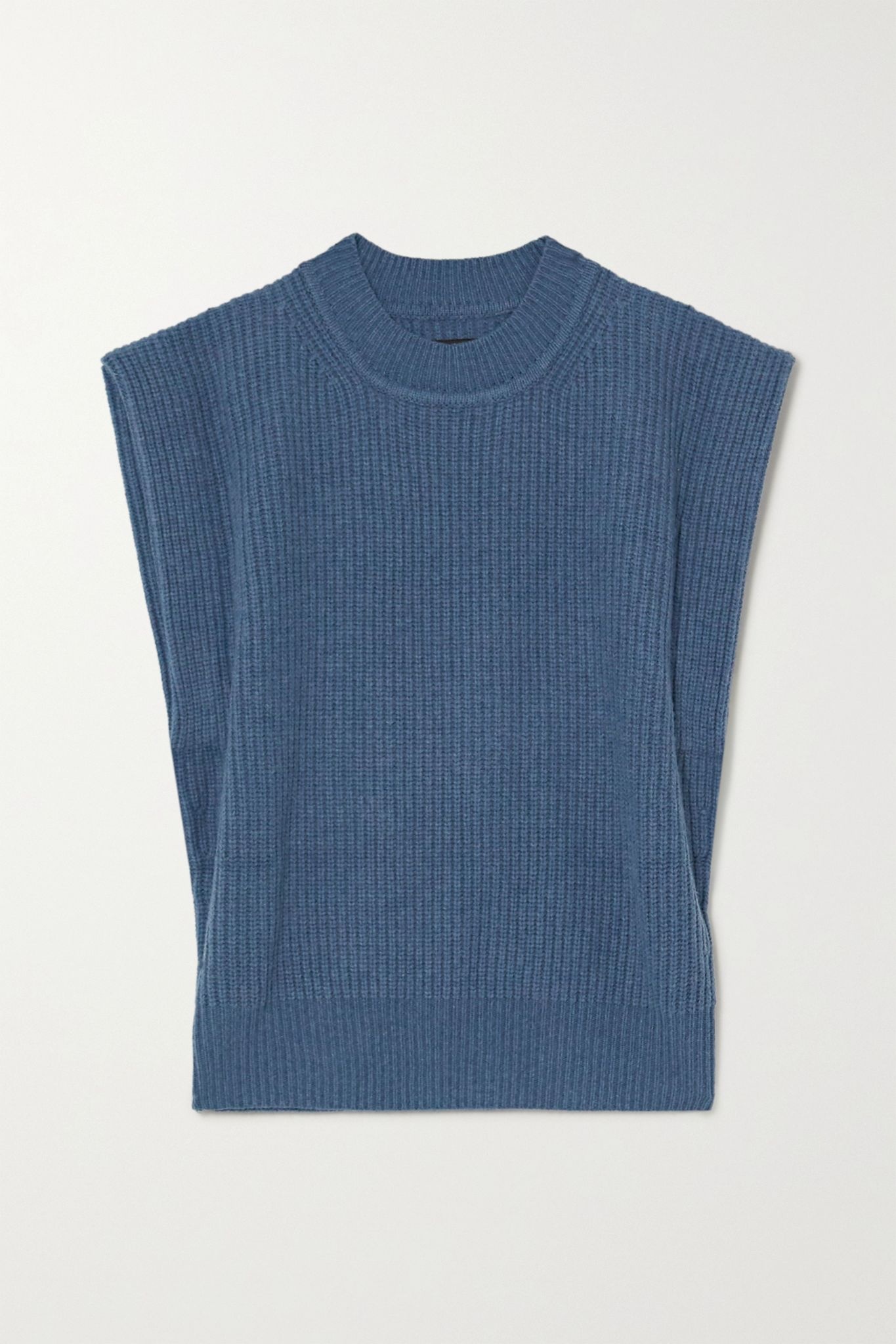 Bridget ribbed cashmere and wool-blend sweater - 1