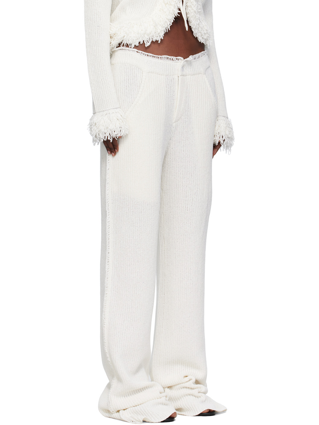 White Mello Trousers - 2