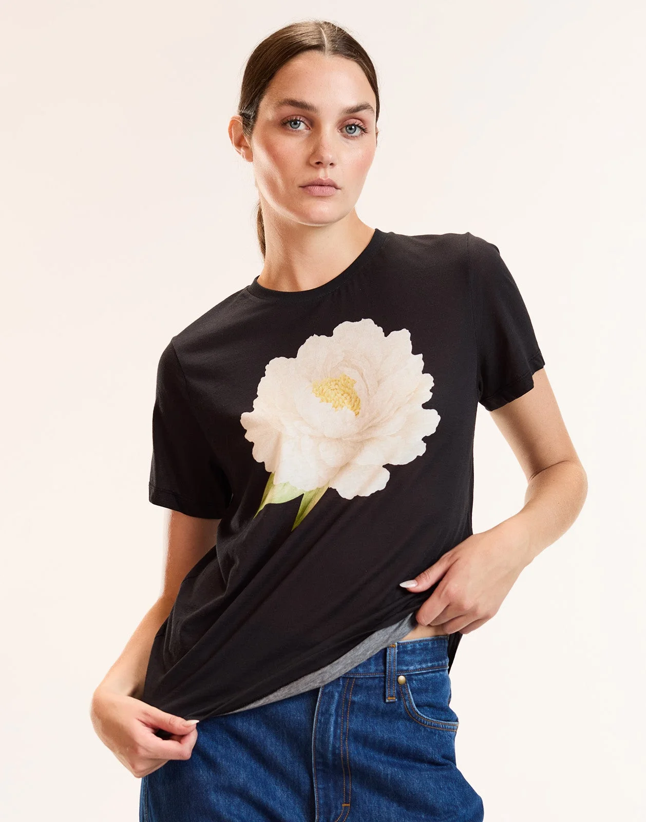 Peony Everyday Tee - 1