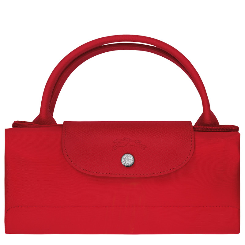 Le Pliage Green M Travel bag Tomato - Recycled canvas 5