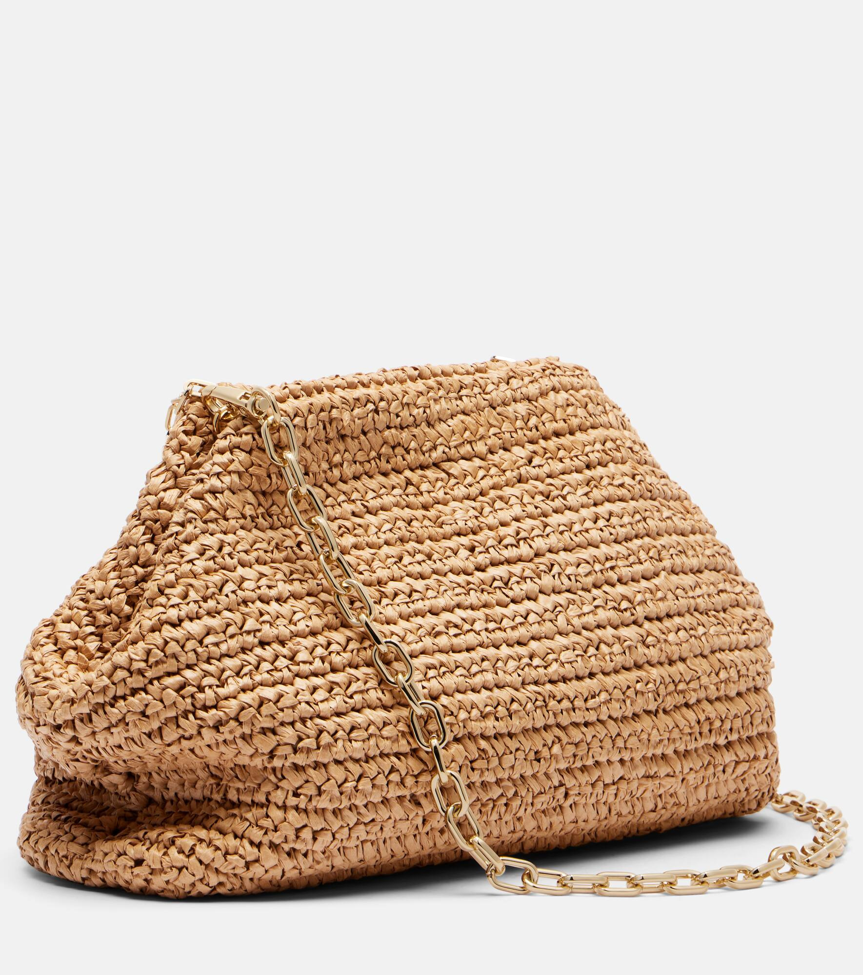 Bow Small woven shoulder bag - 4