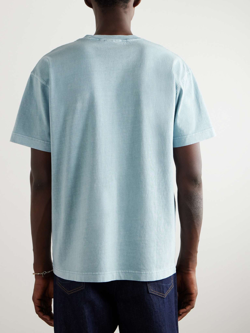 Vista Logo-Appliquéd Cotton-Jersey T-Shirt 3