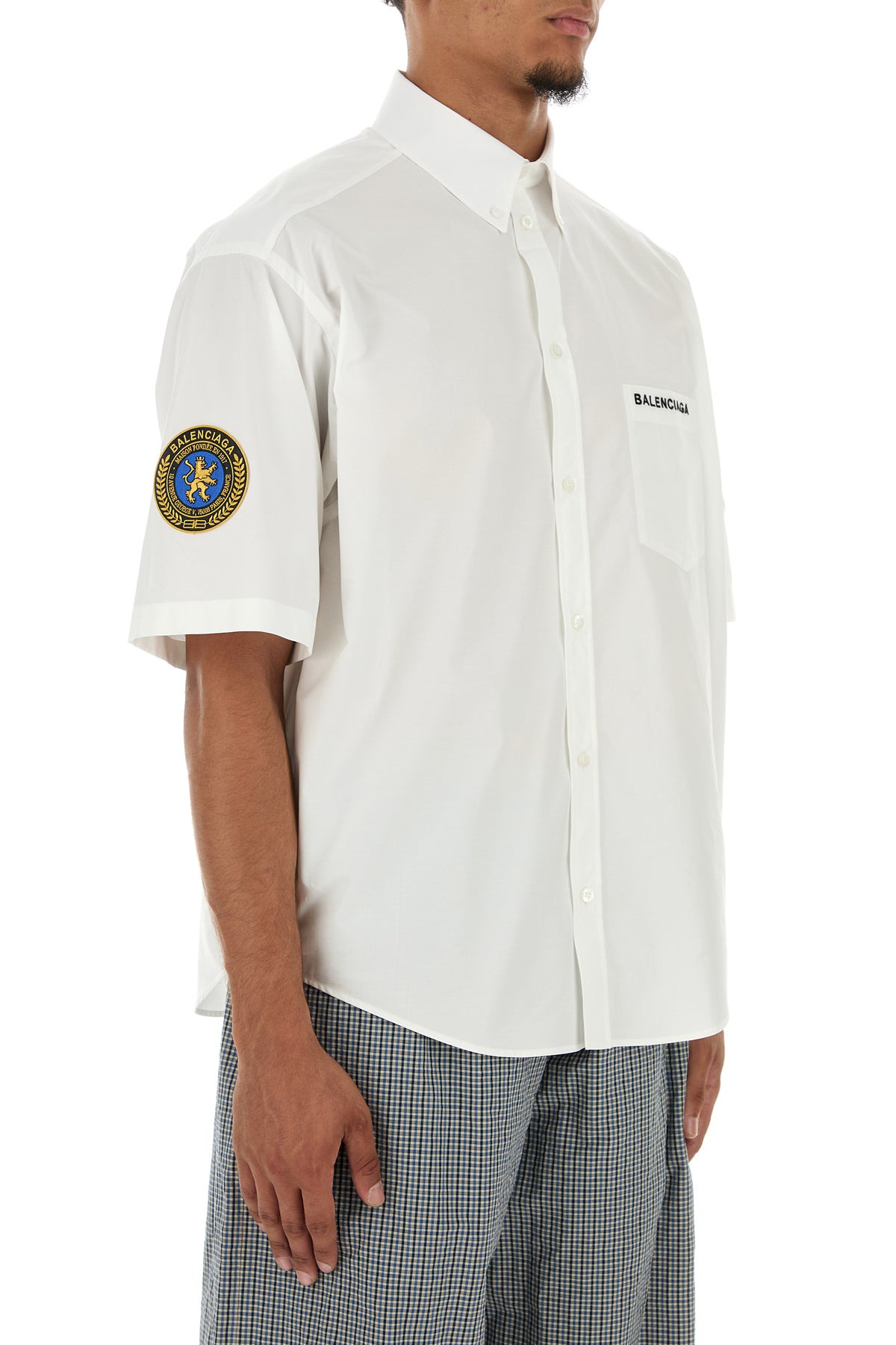 White poplin shirt - 3
