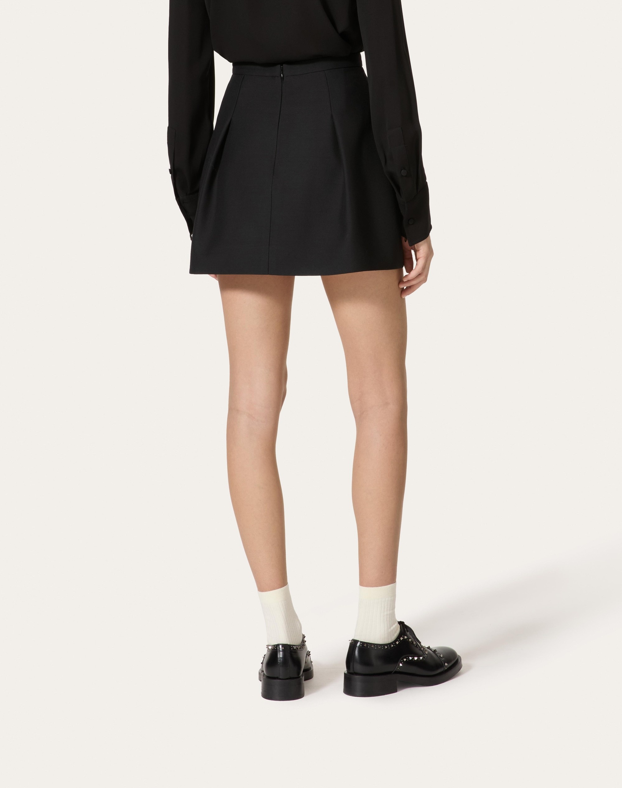 CREPE COUTURE SKIRT - 4