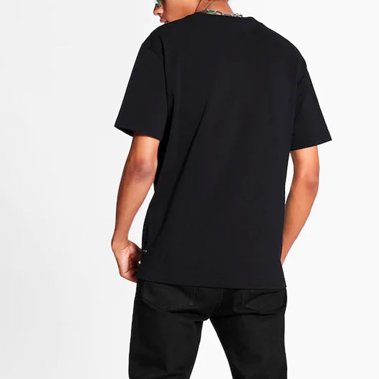 LOUIS VUITTON LV Half Damier Pocket Short Sleeve For Men Black 1A8HBP - 3