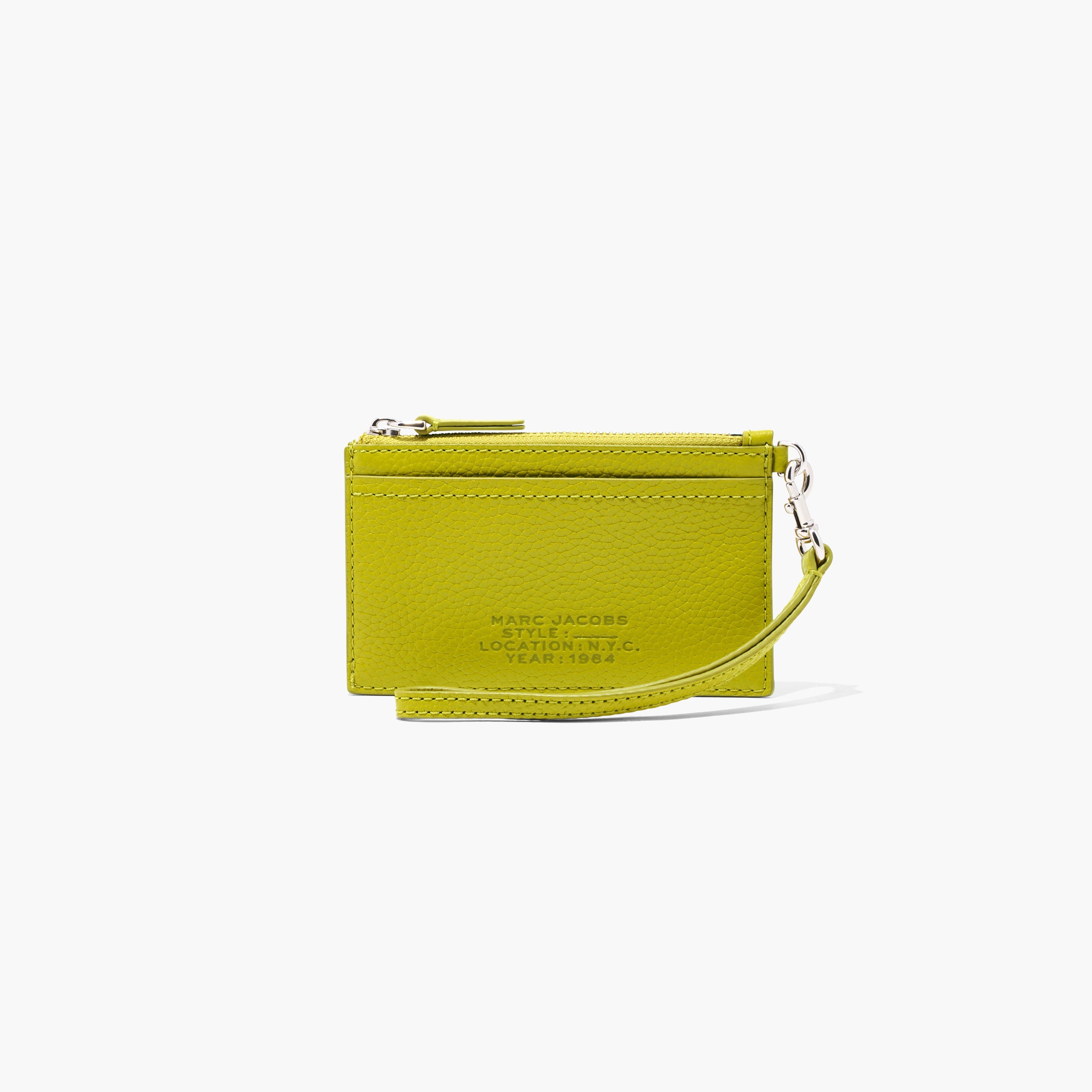 THE LEATHER TOP ZIP WRISTLET - 1