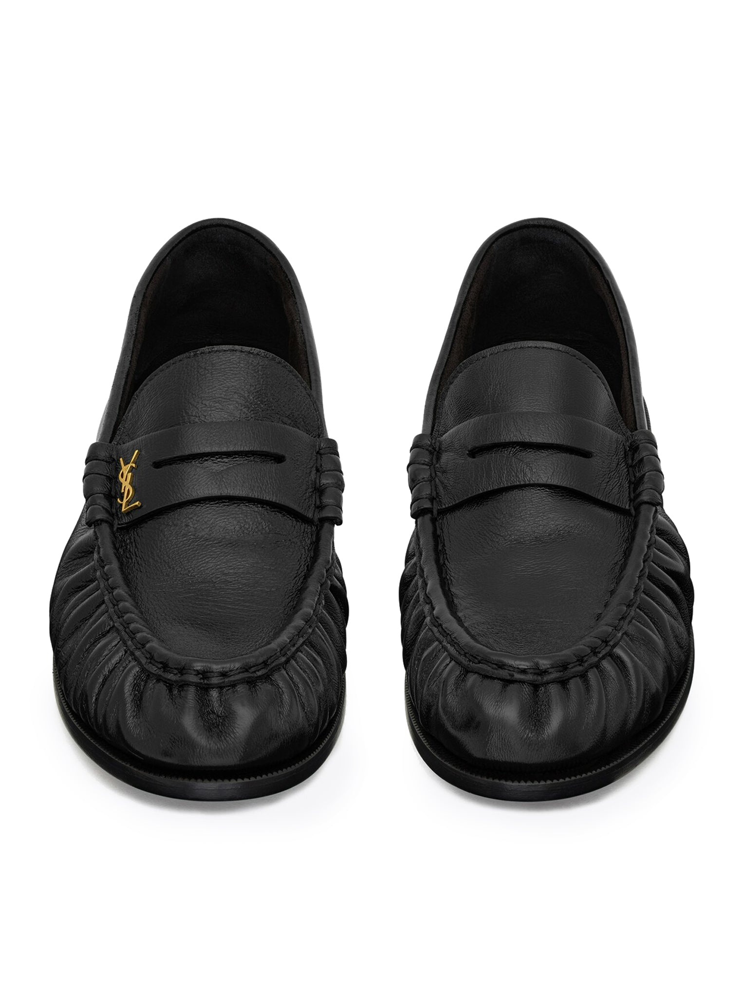 LE LOAFER LOAFERS IN POLISHED WRINKLED LEATHER - 3