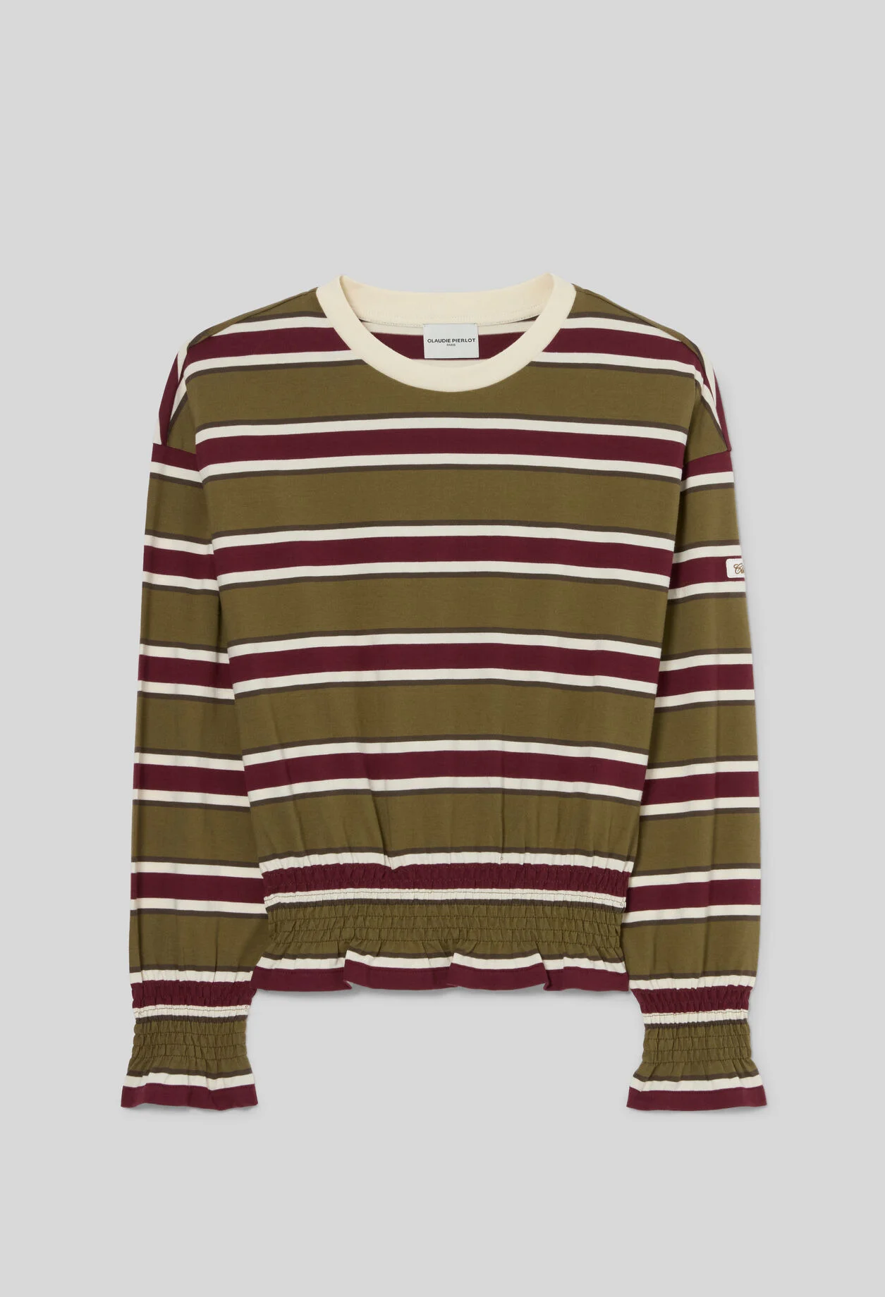 LONG-SLEEVED ROUND NECK T-SHIRT - 1
