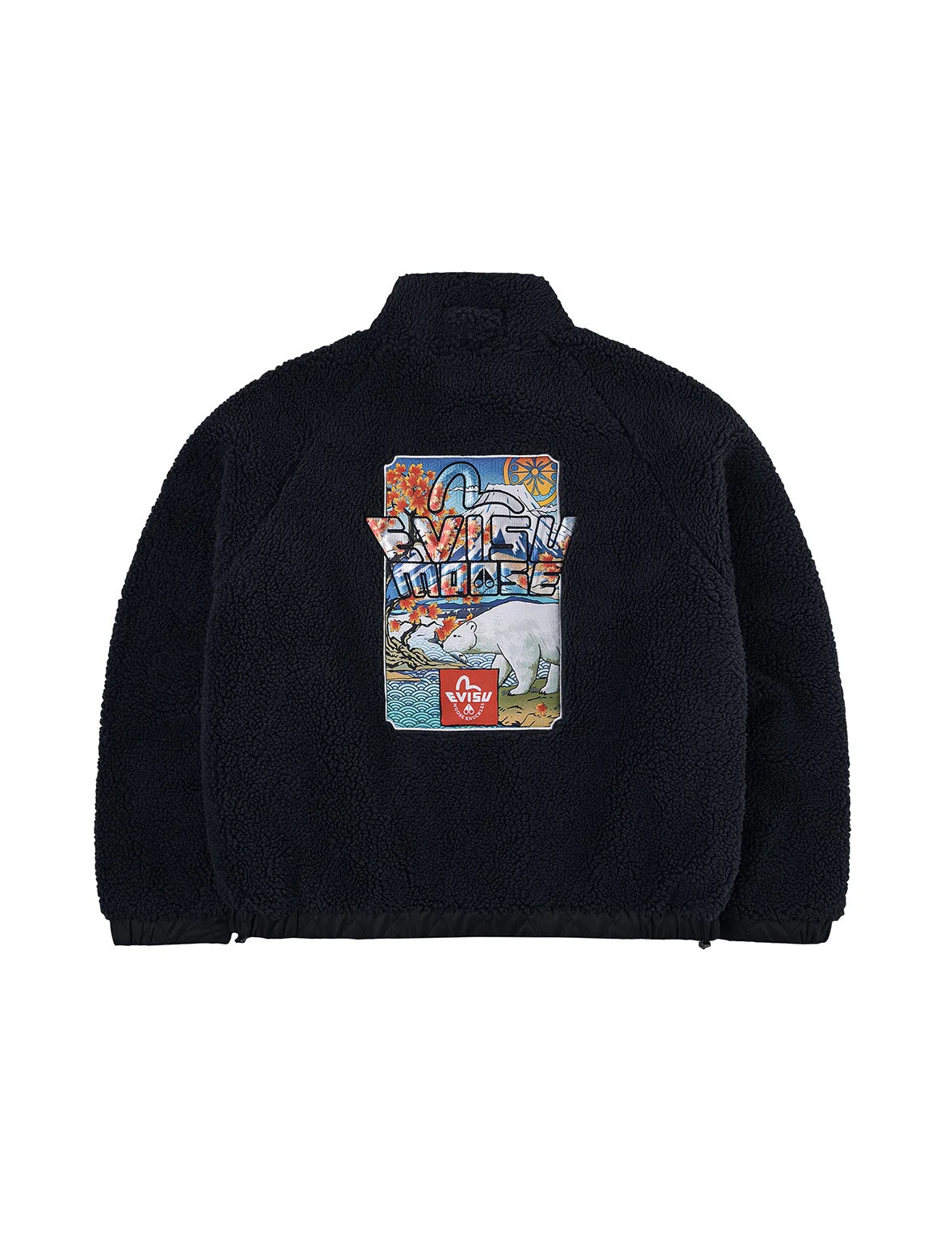 EVISU X MOOSE KNUCKLES Ukiyo-e Sherpa Jacket - 1