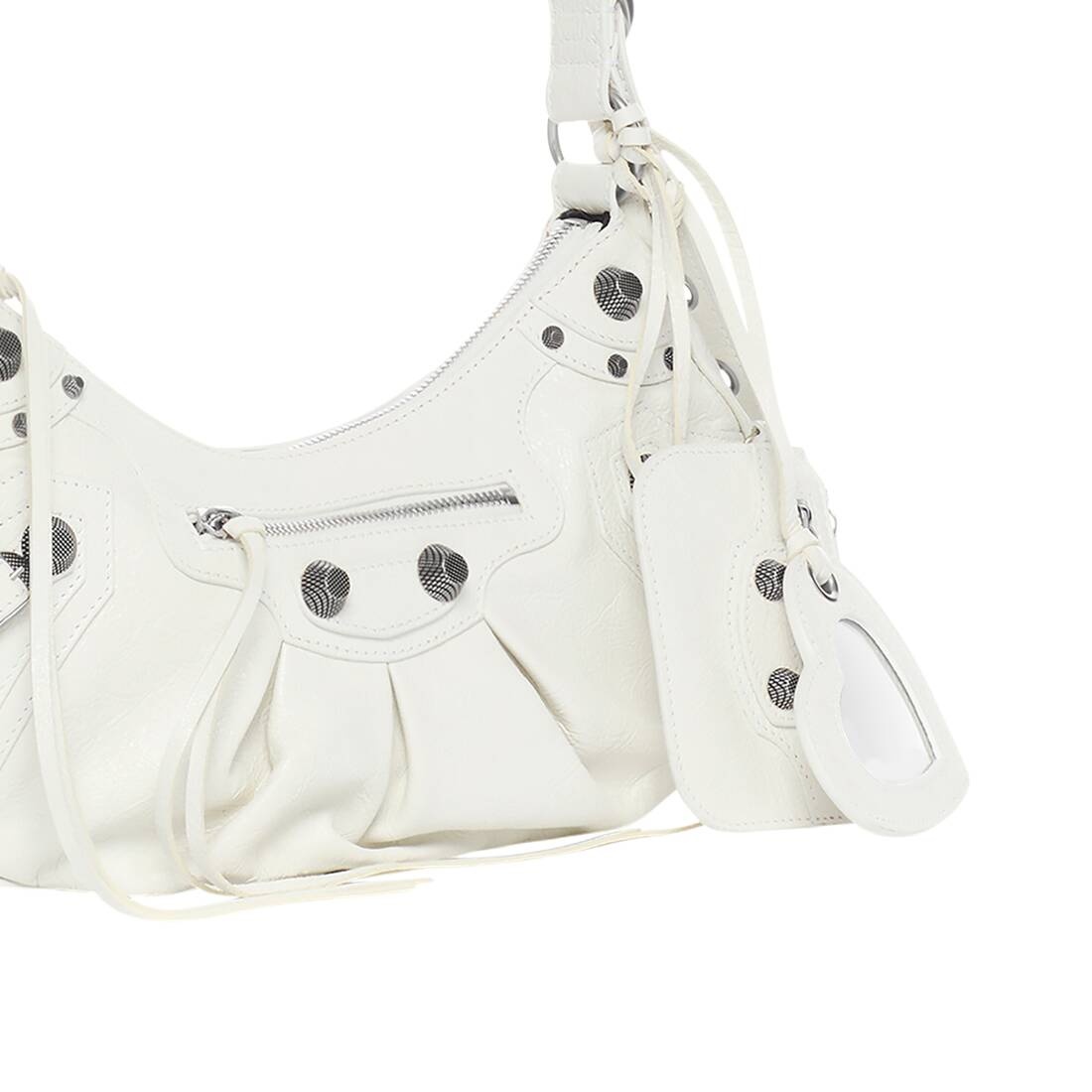 Women's Le Cagole Small Shoulder Bag  in White - 6