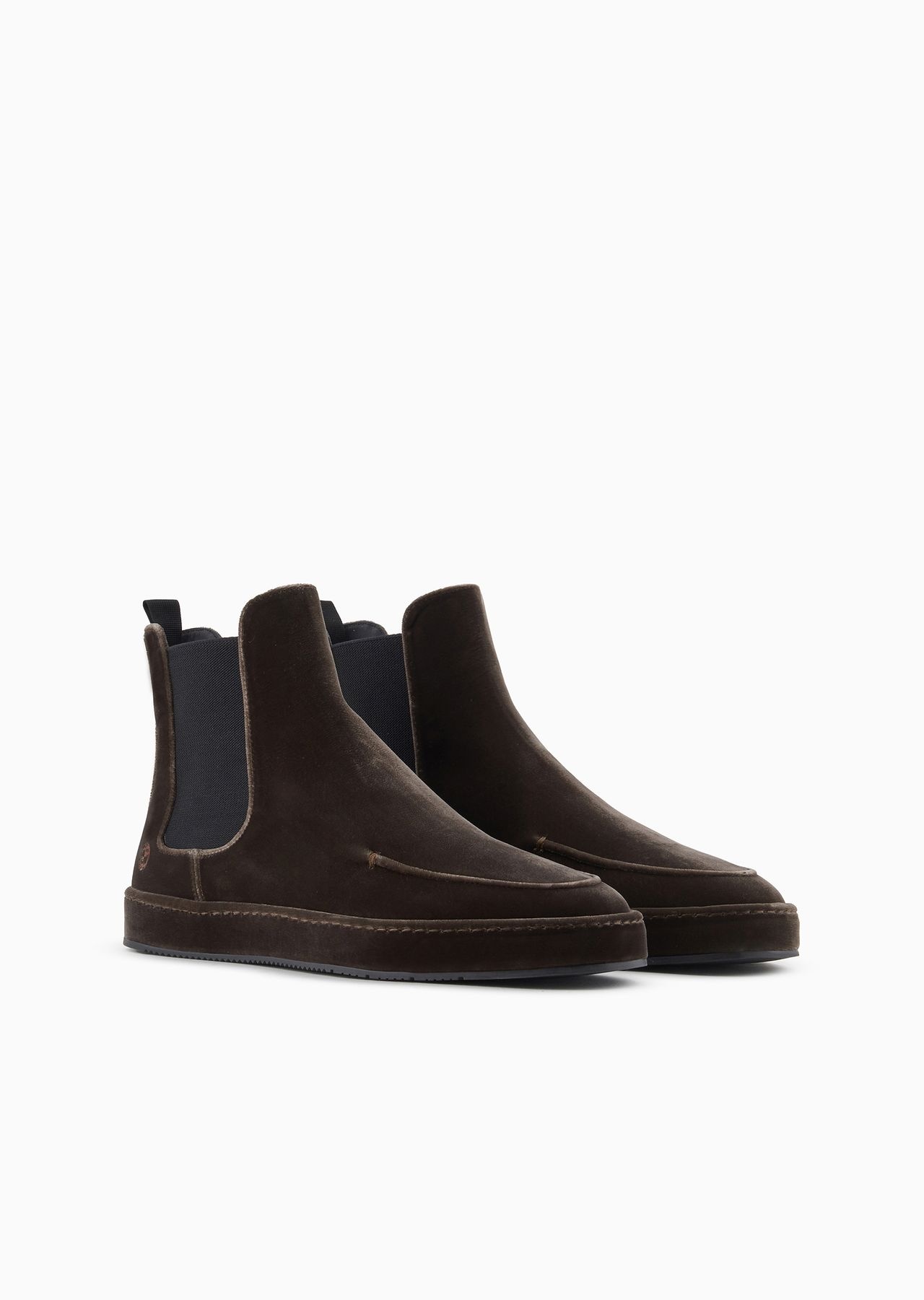 Velvet ankle boots - 2