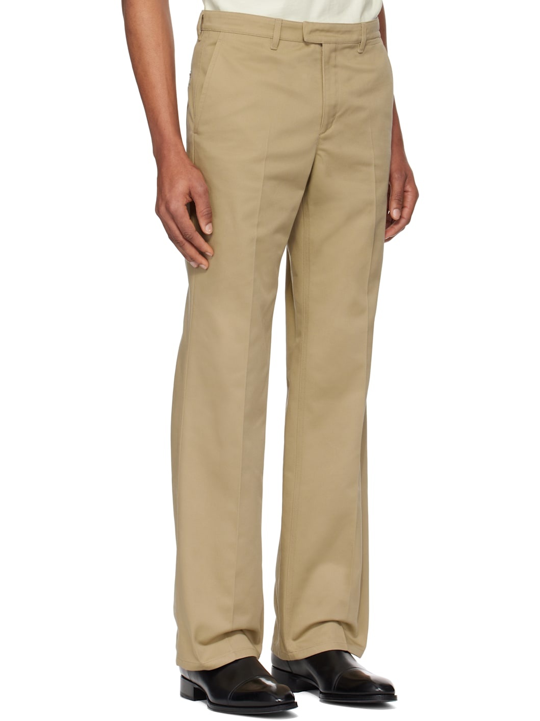 Beige Tailored Trousers - 2
