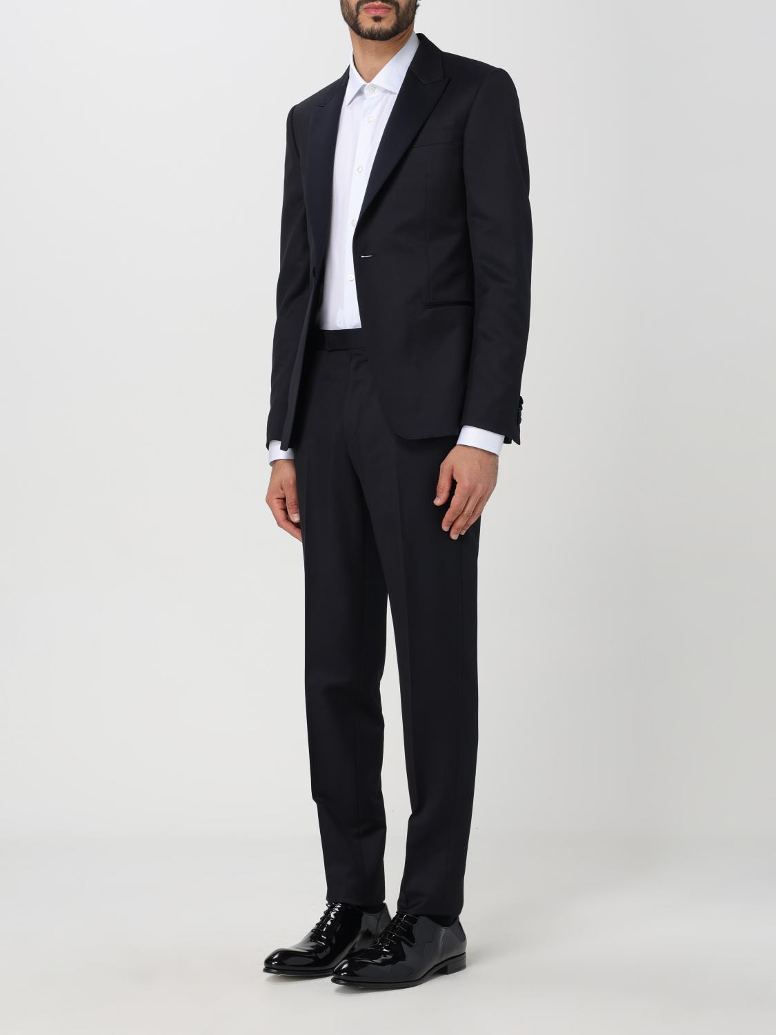 Zegna Suit Men Navy - 4