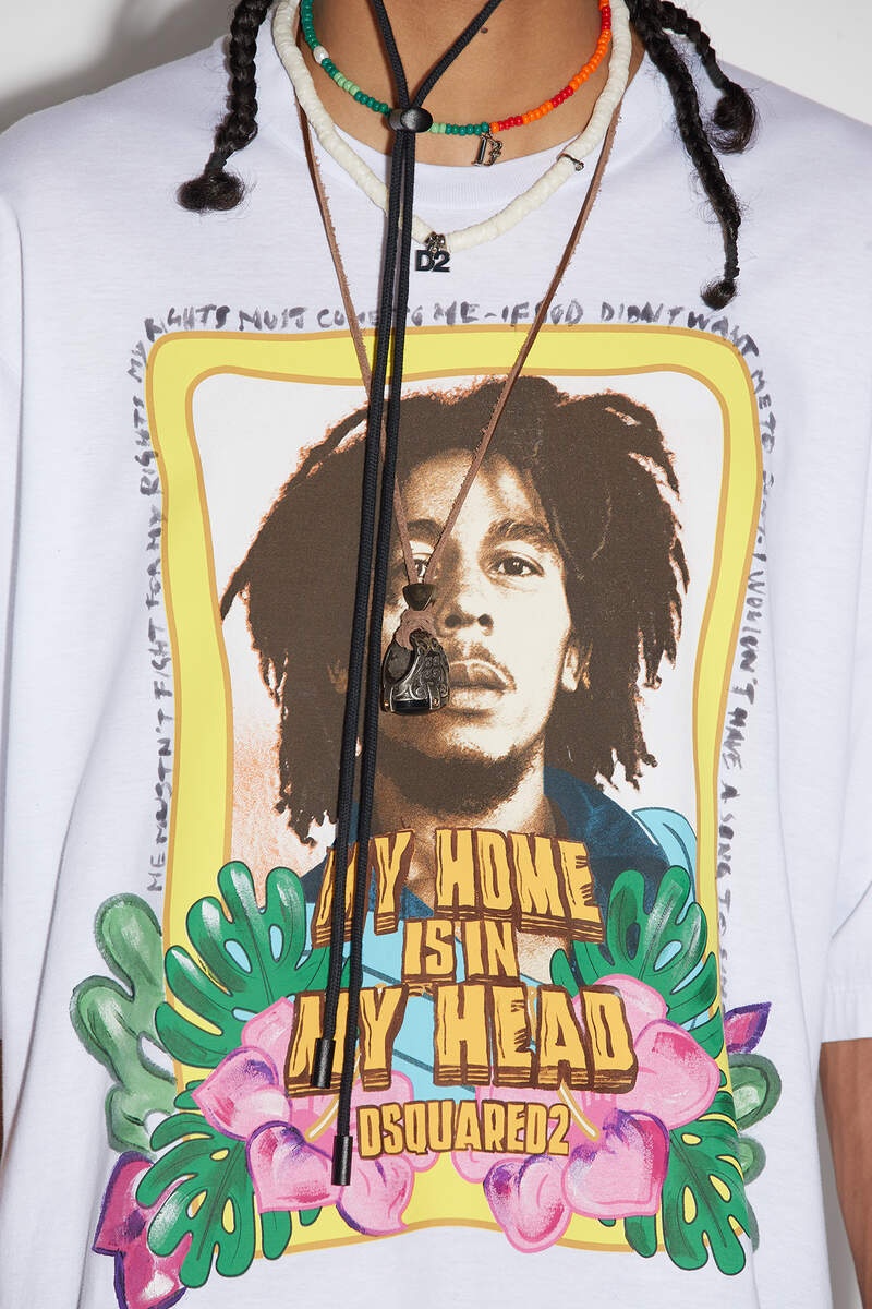 BOB MARLEY SKATER T-SHIRT - 3