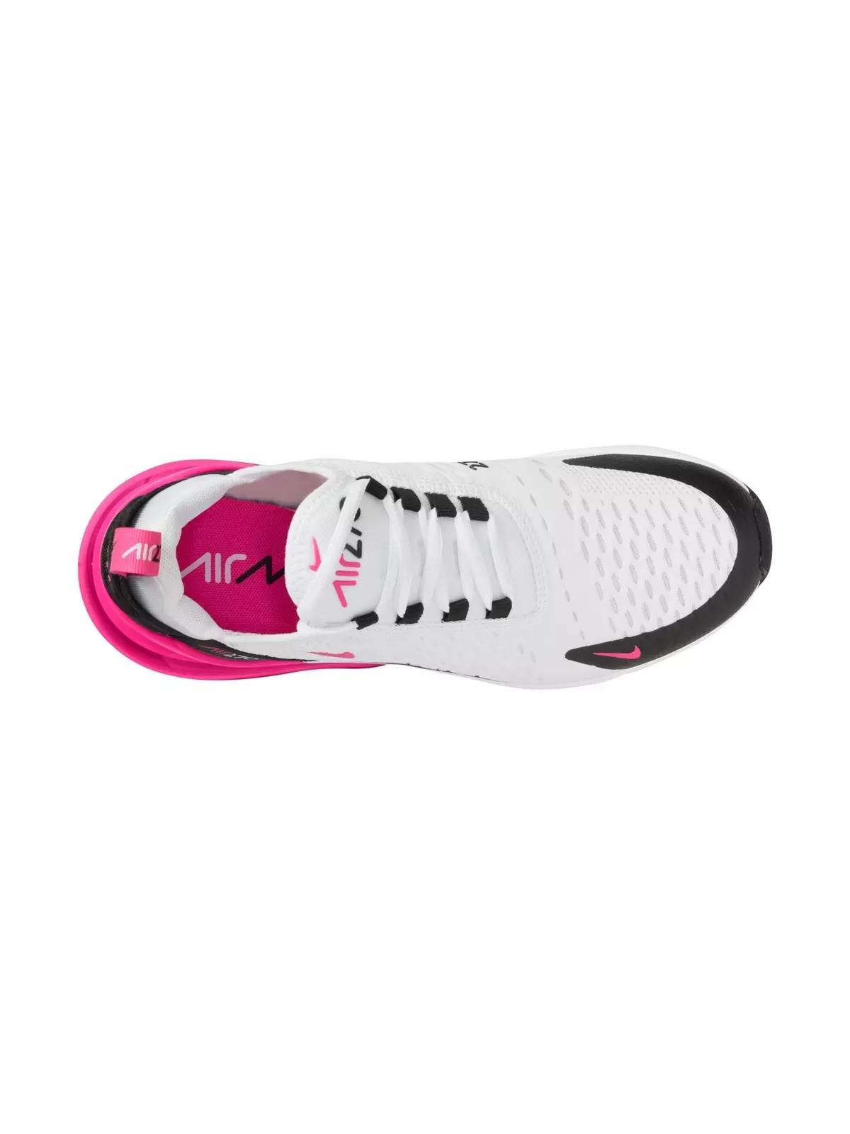Air Max 270 "White/Hyper Pink/Black" Women's Shoe - 8