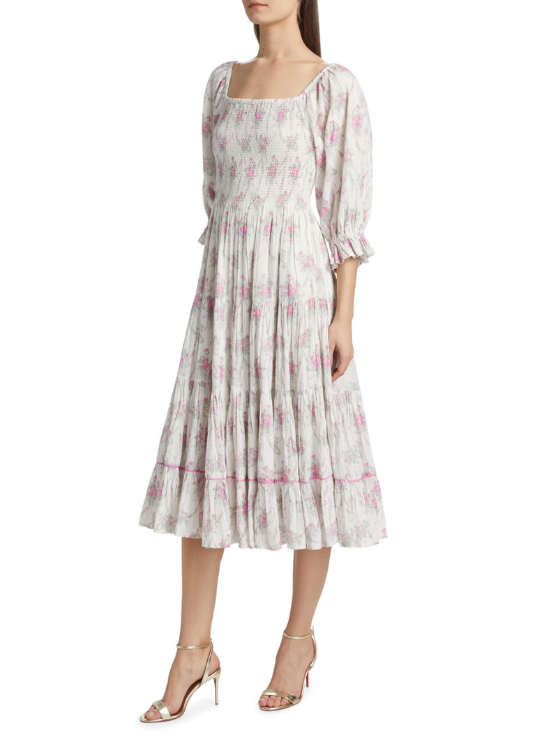 Women's Victorian Rigby Floral Dress - Rose Picnic 4