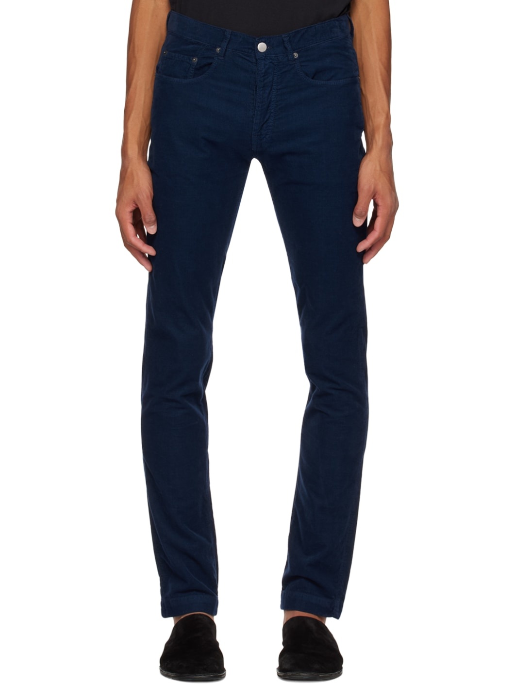 Navy Alunga Trousers - 1