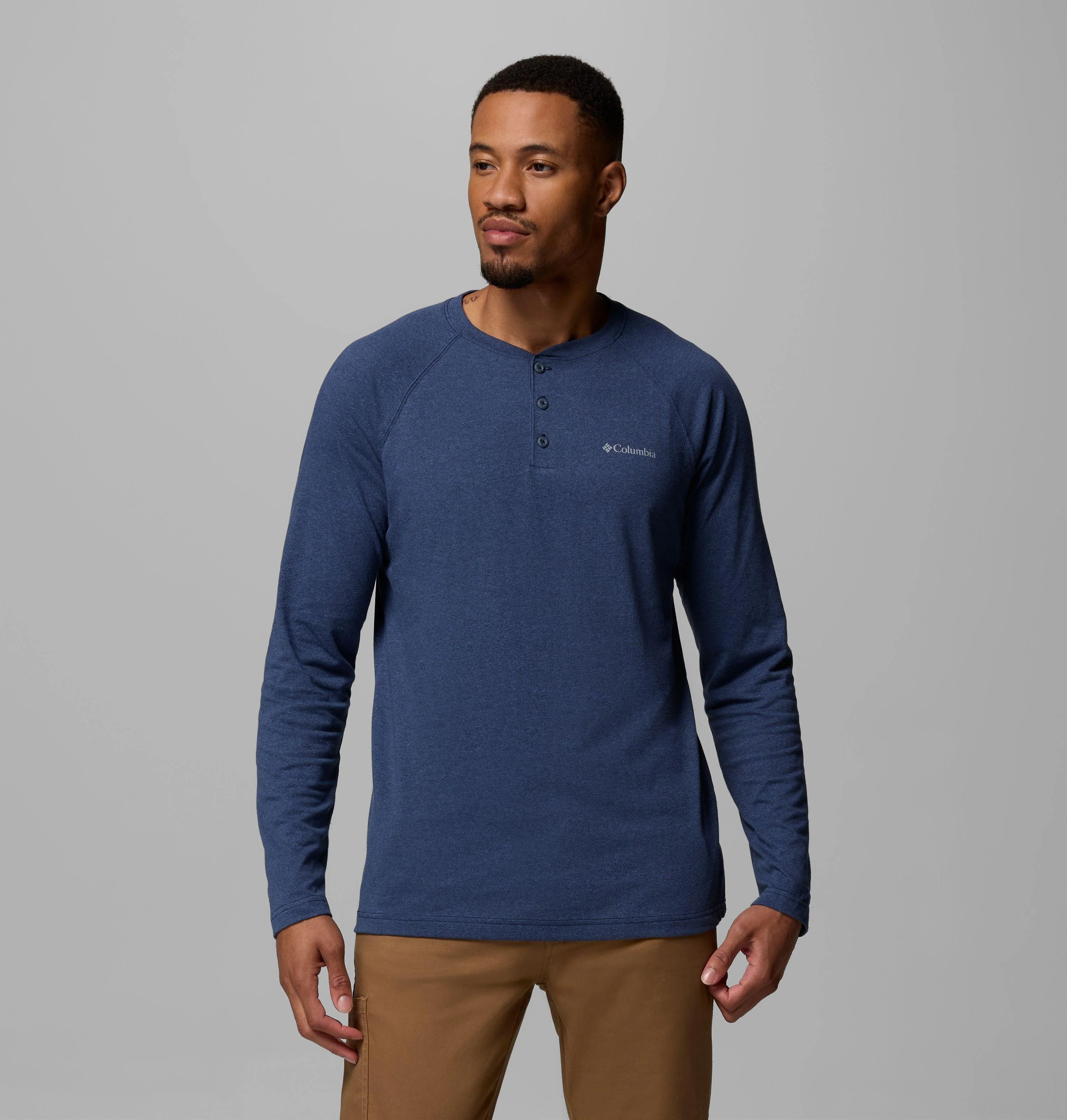 Men's Thistletown Hills Raglan Henley - 1