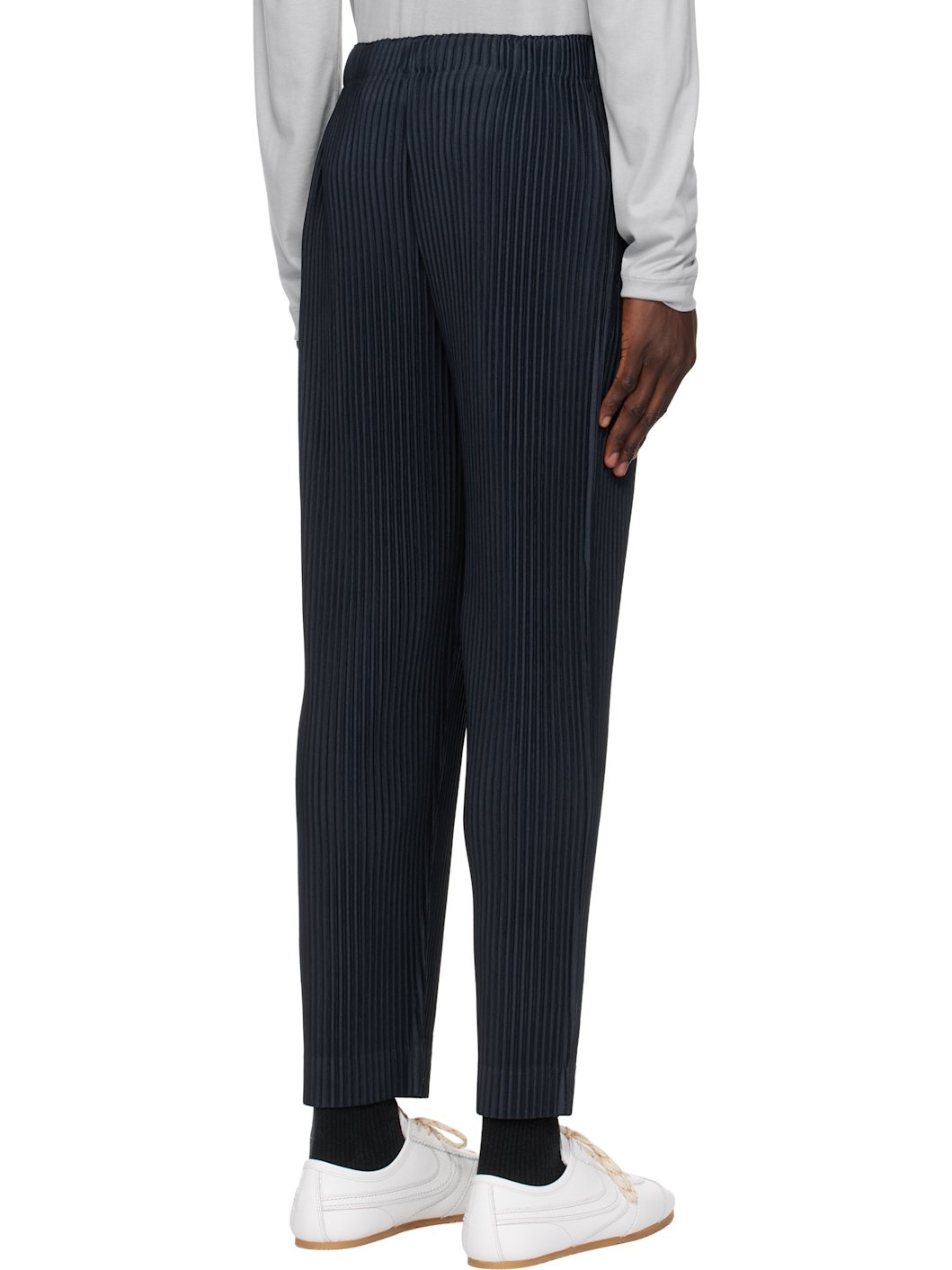 Navy Monthly Color November Trousers - 3