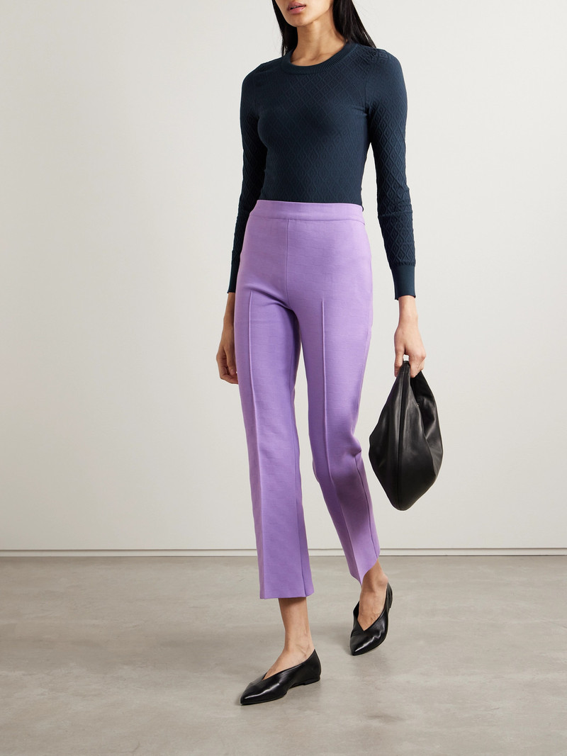 HIGH SPORT Stretch-cotton Jacquard-knit Bodysuit outlook