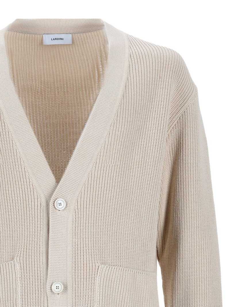 LARDINI V-neck cardigan outlook