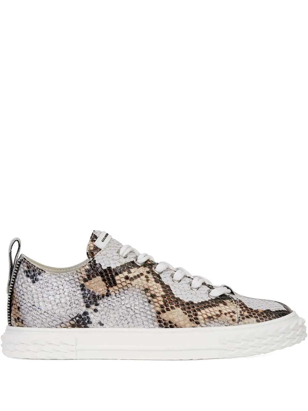 Blabber snakeskin-effect sneakers - 1