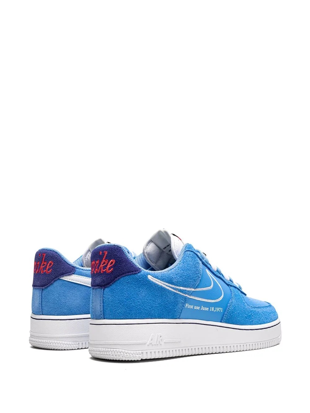 Air Force 1 Low "First Use - Blue Suede" sneakers - 3