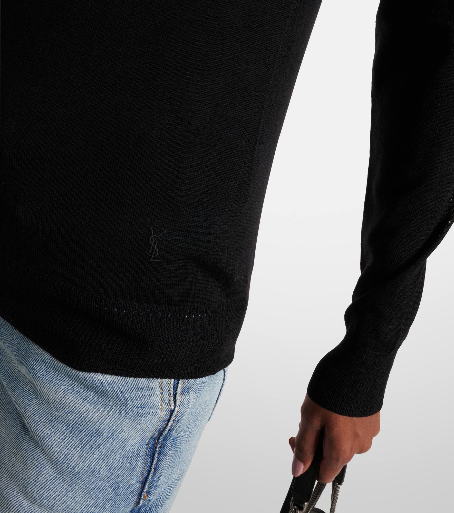 Wool turtleneck sweater - 7