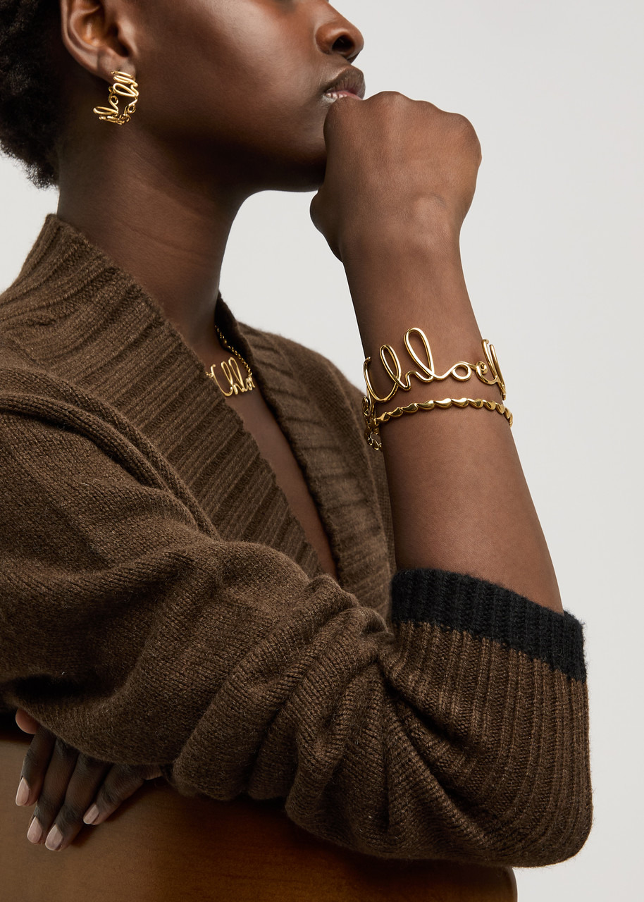 Chloe Iconic Logo Bangle - 2