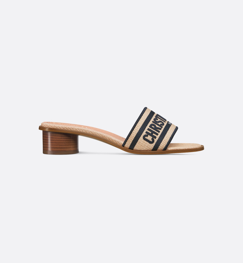 Dior Dway Heeled Slide outlook