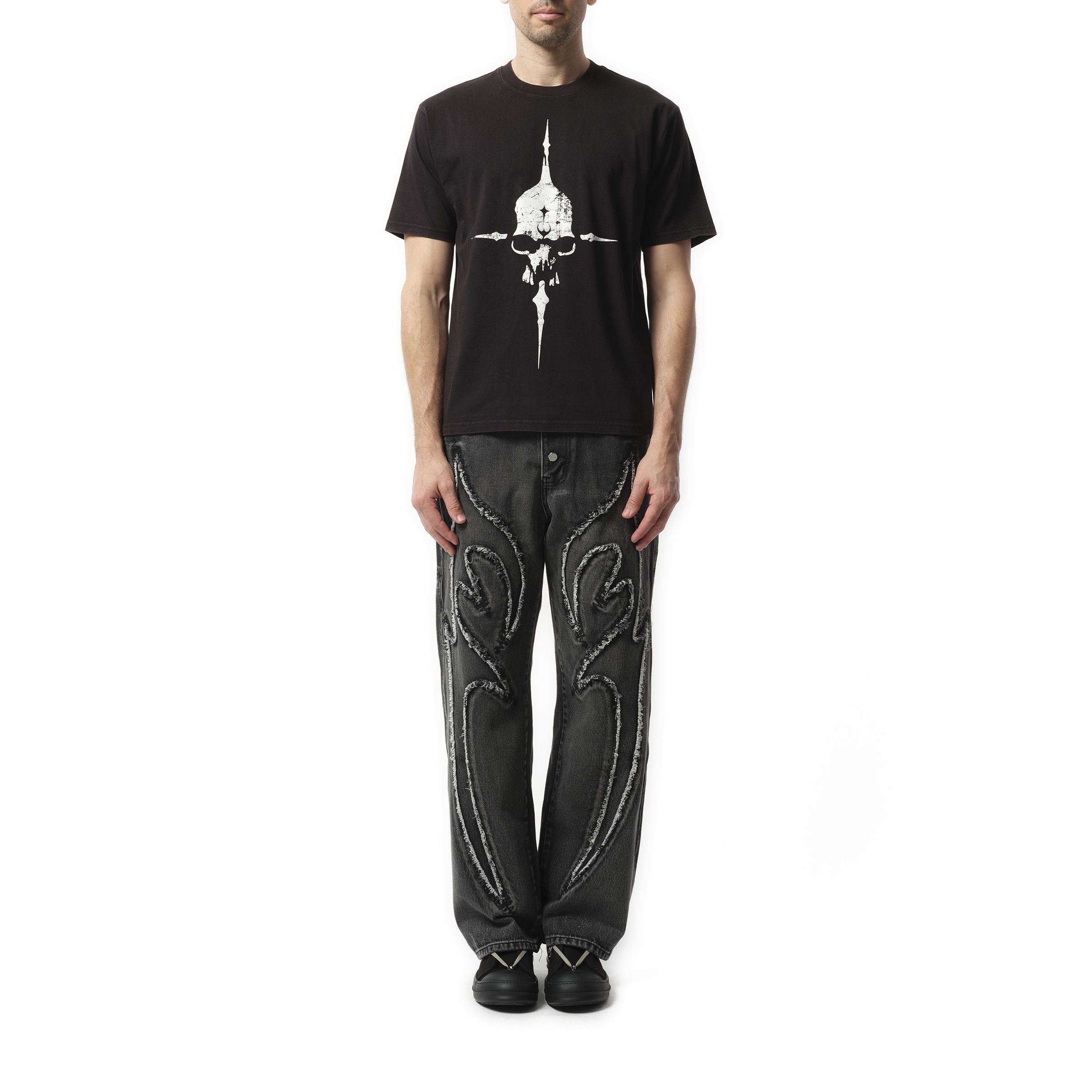 Peace T-Shirt in Black - 4
