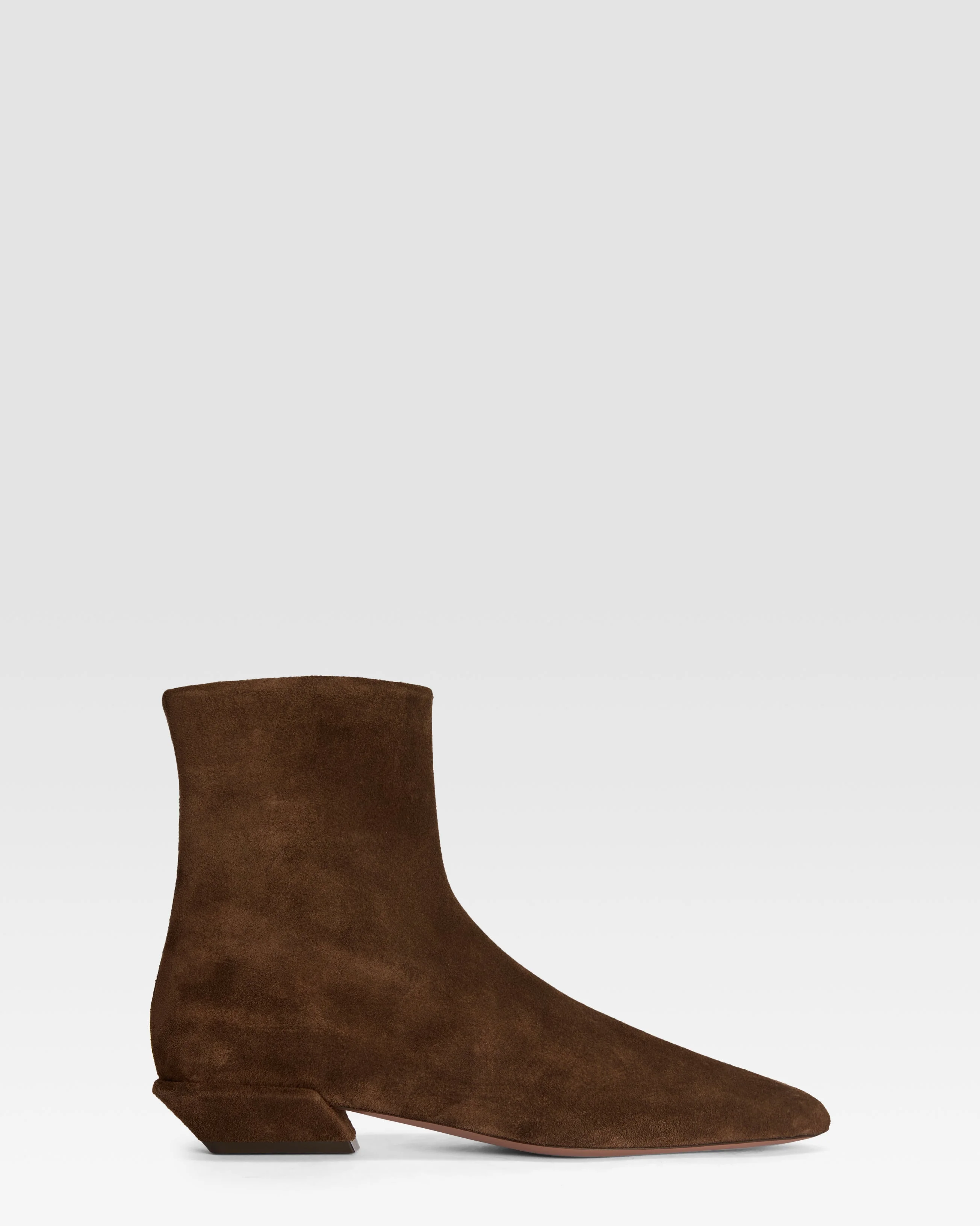 Suede ankle boot - 1