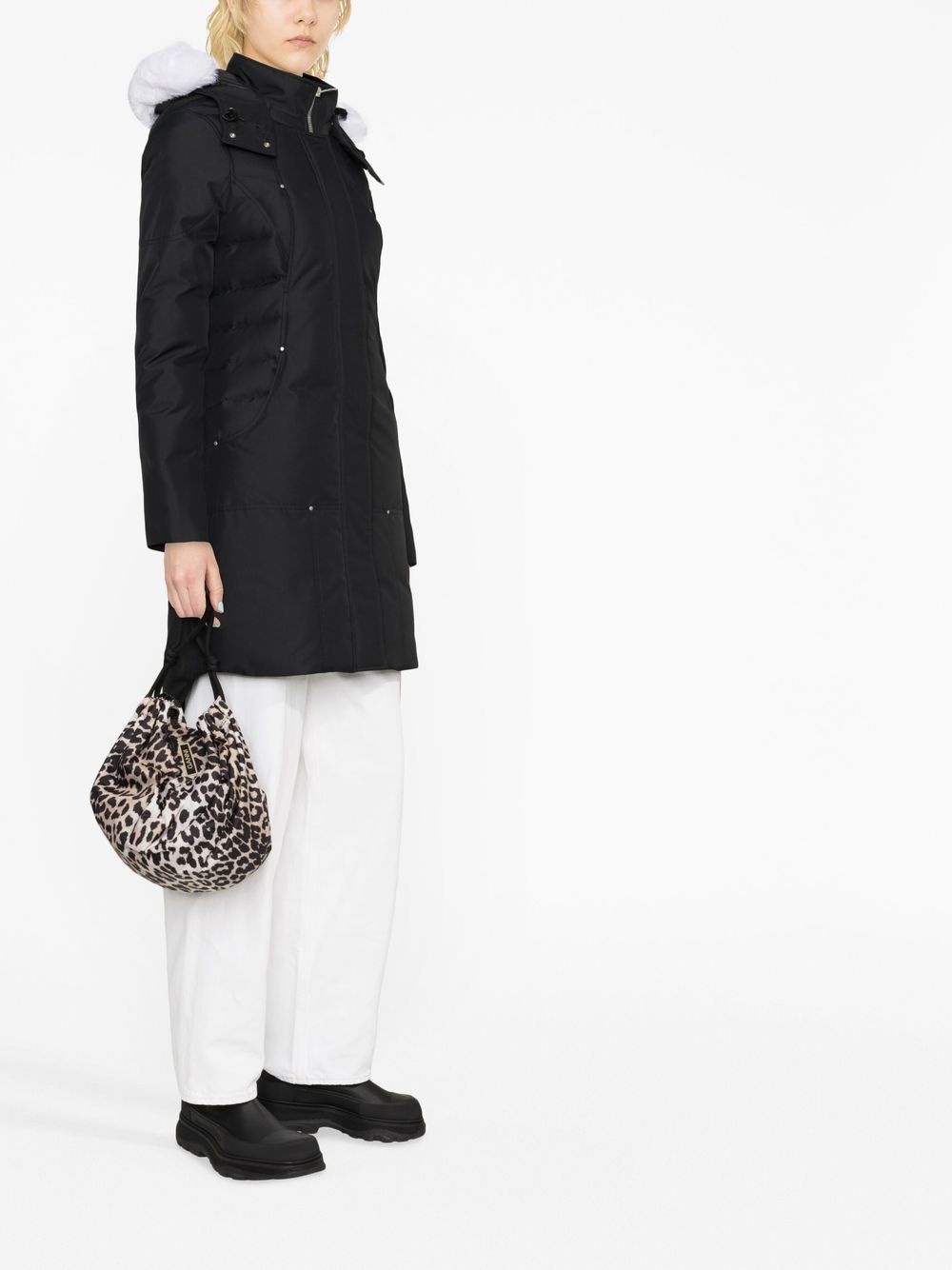 MOOSE KNUCKLES W CLOUD PARKA SH BLK W/NAT SH PARKA "Blk W/Nat Sh" - 3