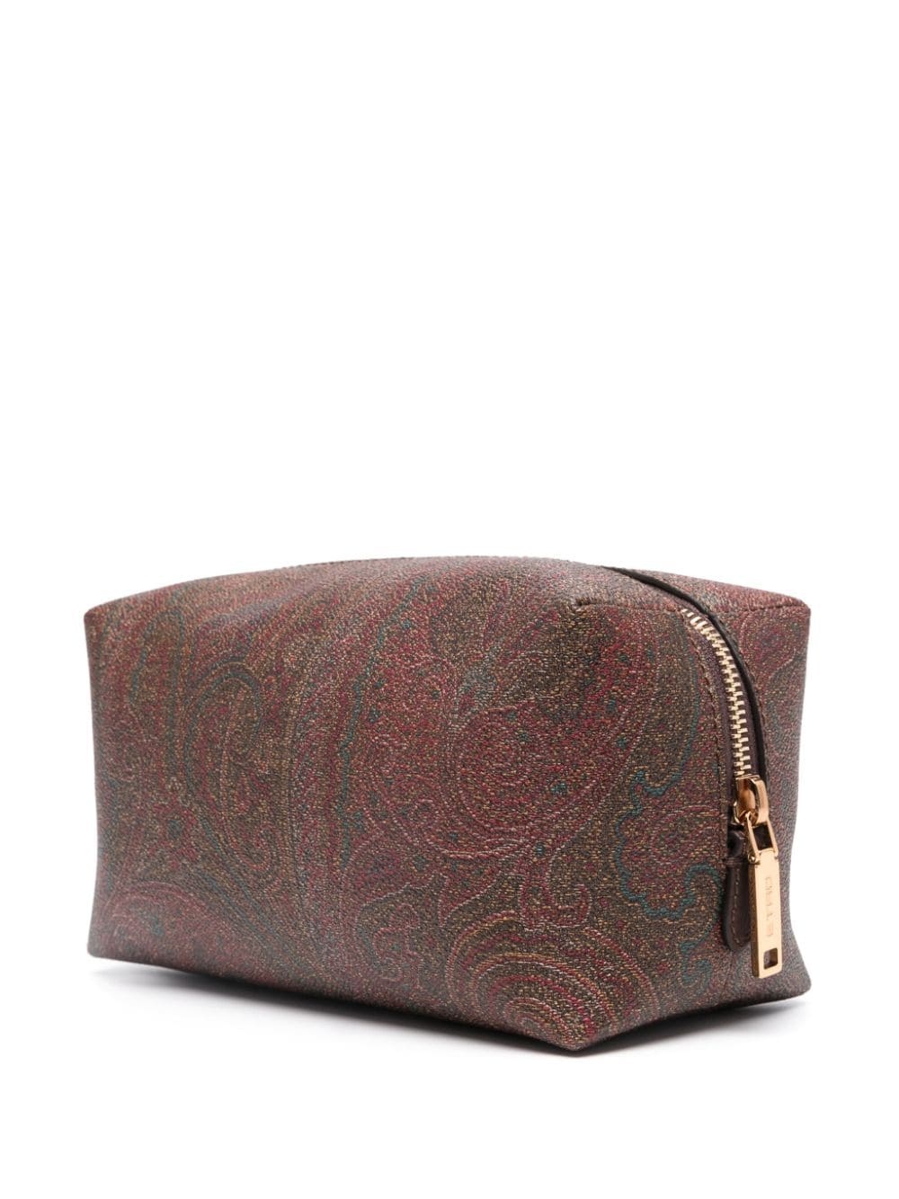 Pegaso-embroidered zipped wash bag - 2