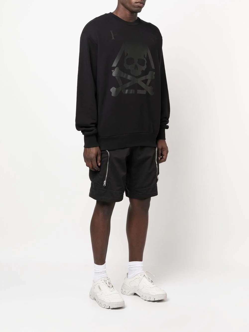 Skull Bones crew neck sweatshirt - 3