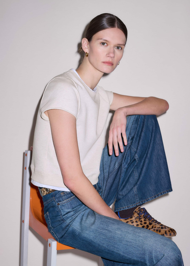 ME+EM Layered Sweatshirt Tee outlook