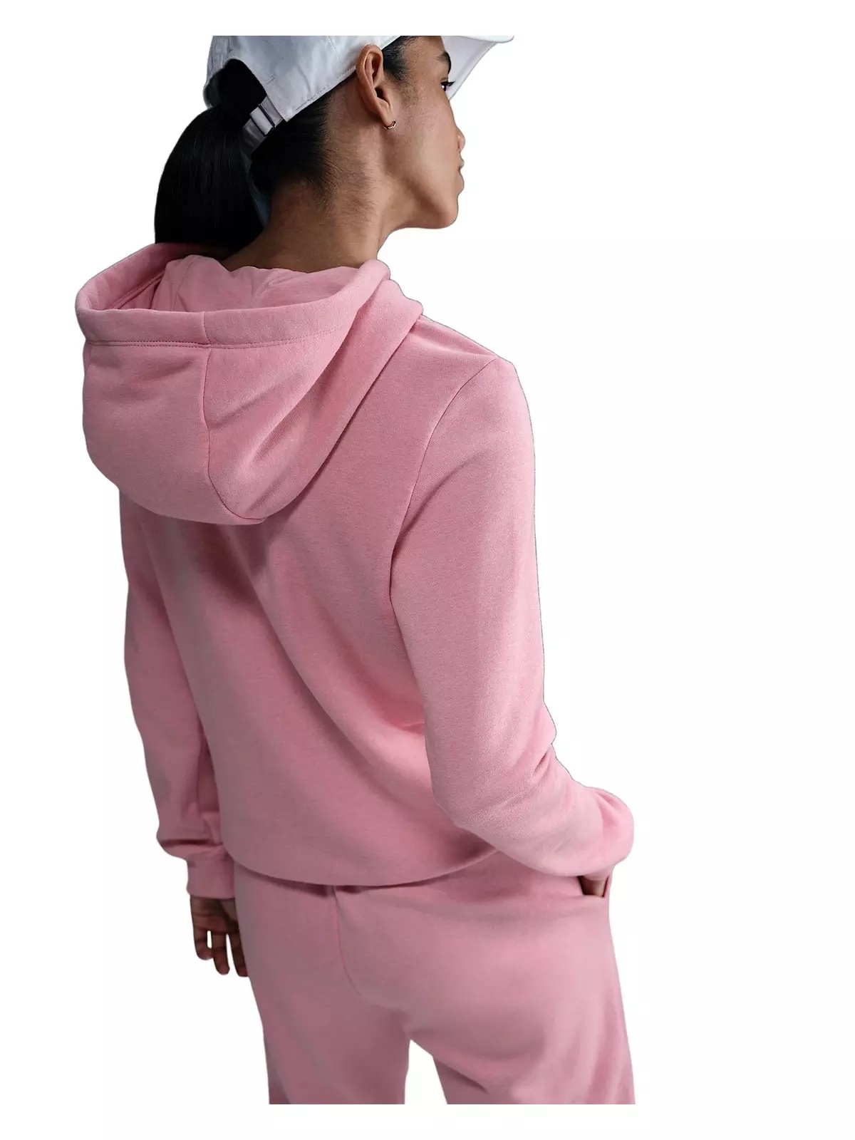 Women's Sportswear Club Fleece Pullover Hoodie - Pink - 2
