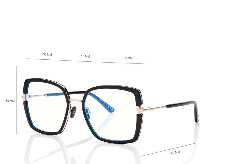 BLUE BLOCK SQUARE OPTICALS 4