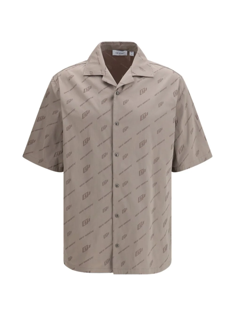 jacquard bowling shirt - 1