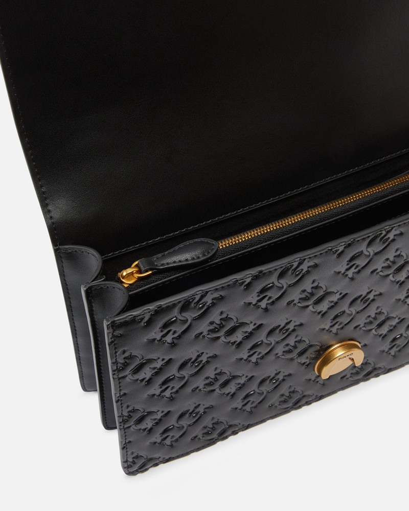 LOVE BAG LEATHER CROSSBODY BAG WITH LOGO 4